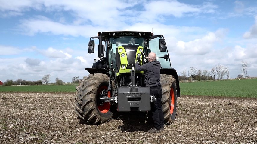 ATL testar nya CLAAS Arion 660