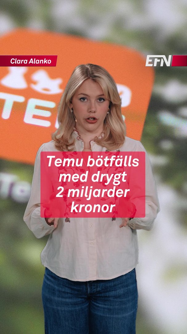 Temu bötfälls med 2 miljarder kronor