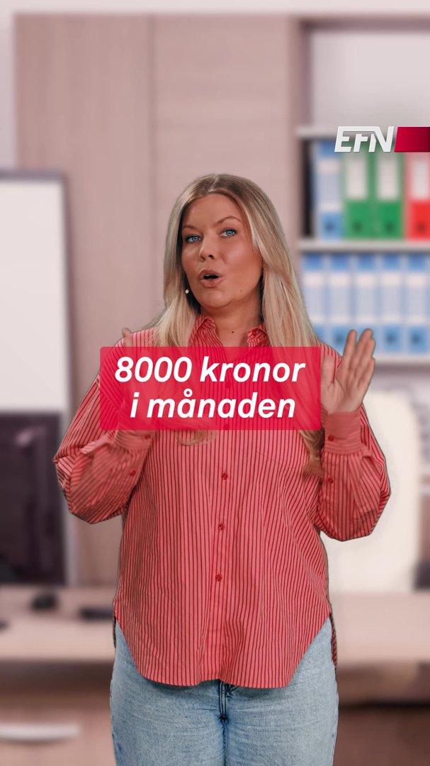 8000 kronor mer i månaden