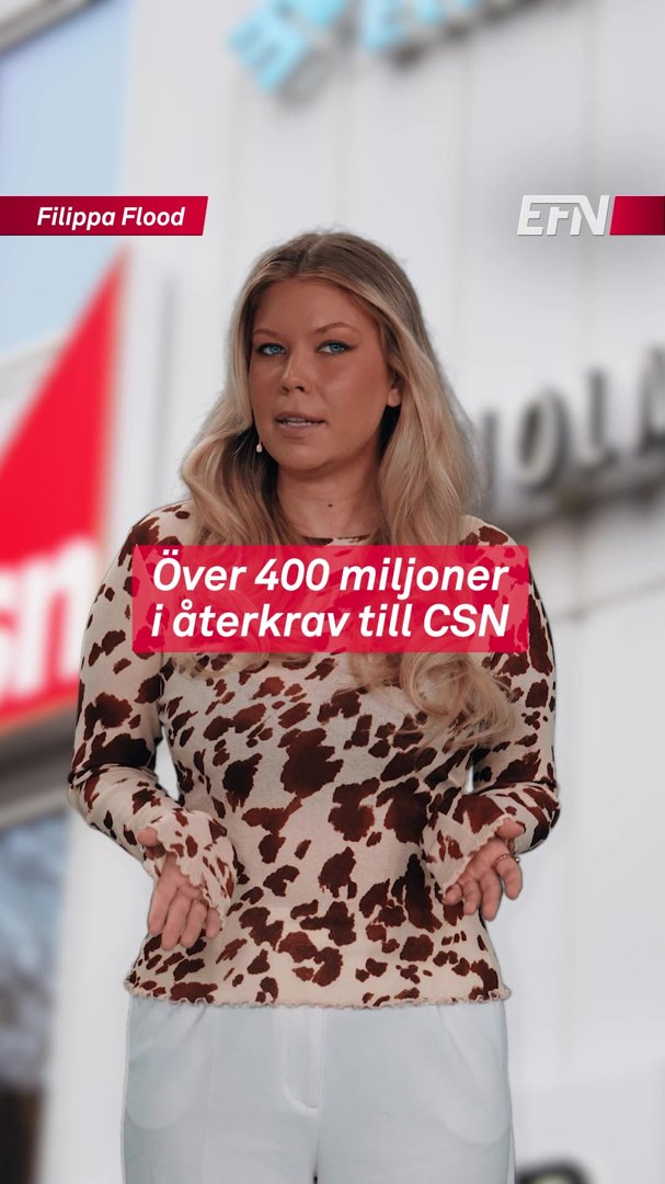Över 400 miljoner i återkrav till CSN