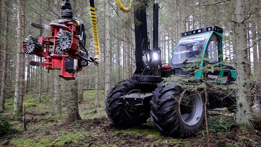 Han är ensam om att köra ProSilva